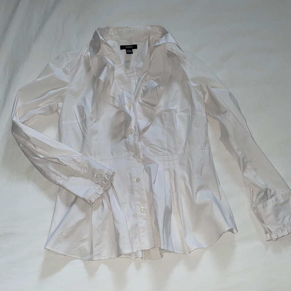 White Women’s Dress Shirt